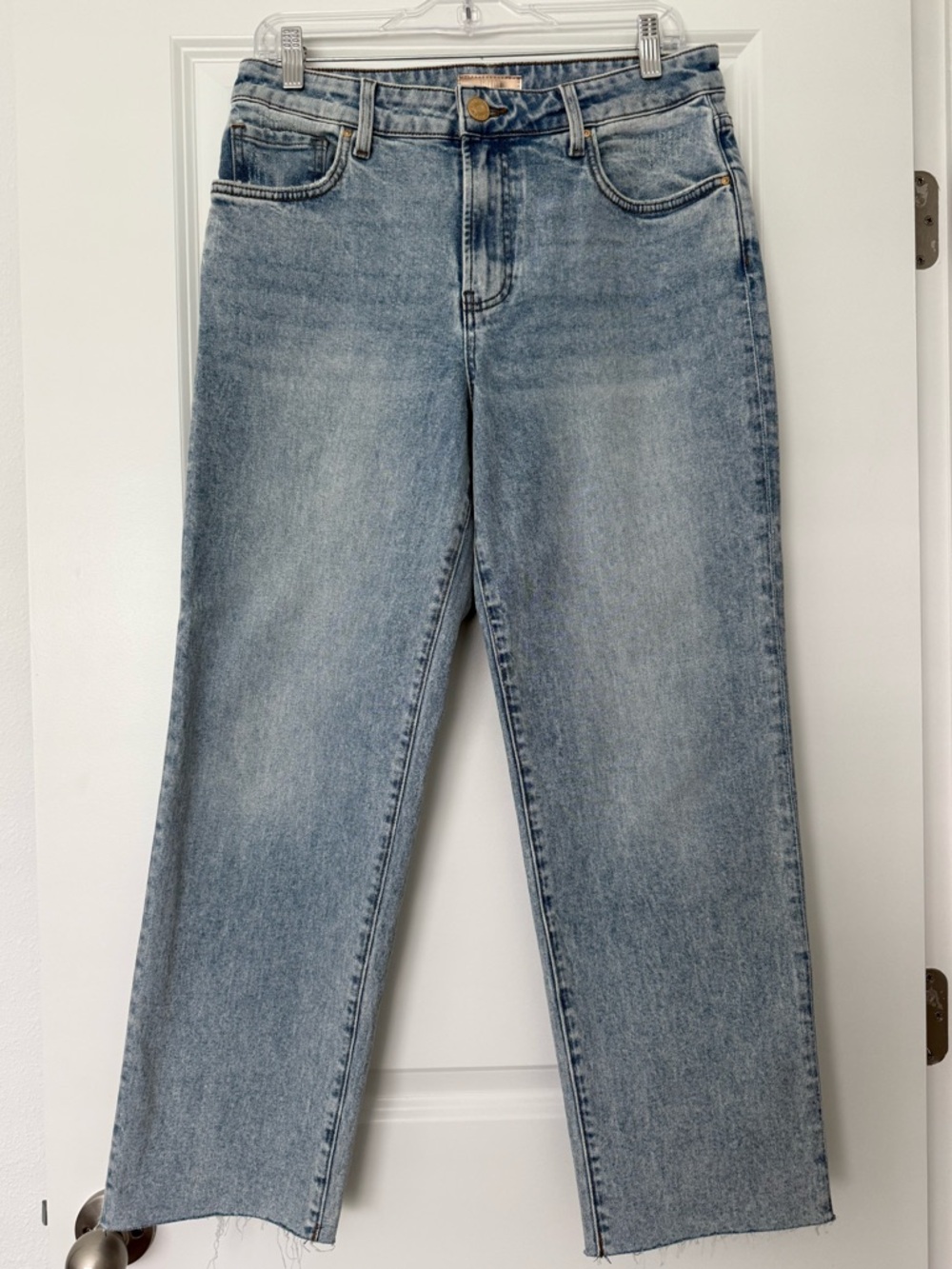 Kut from the Kloth Light Blue Straight Leg Jeans
